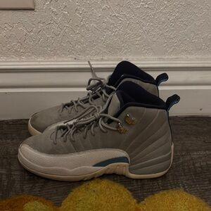 Air Jordan 12 Retro Grey Sneakers Men/Women/Youth
